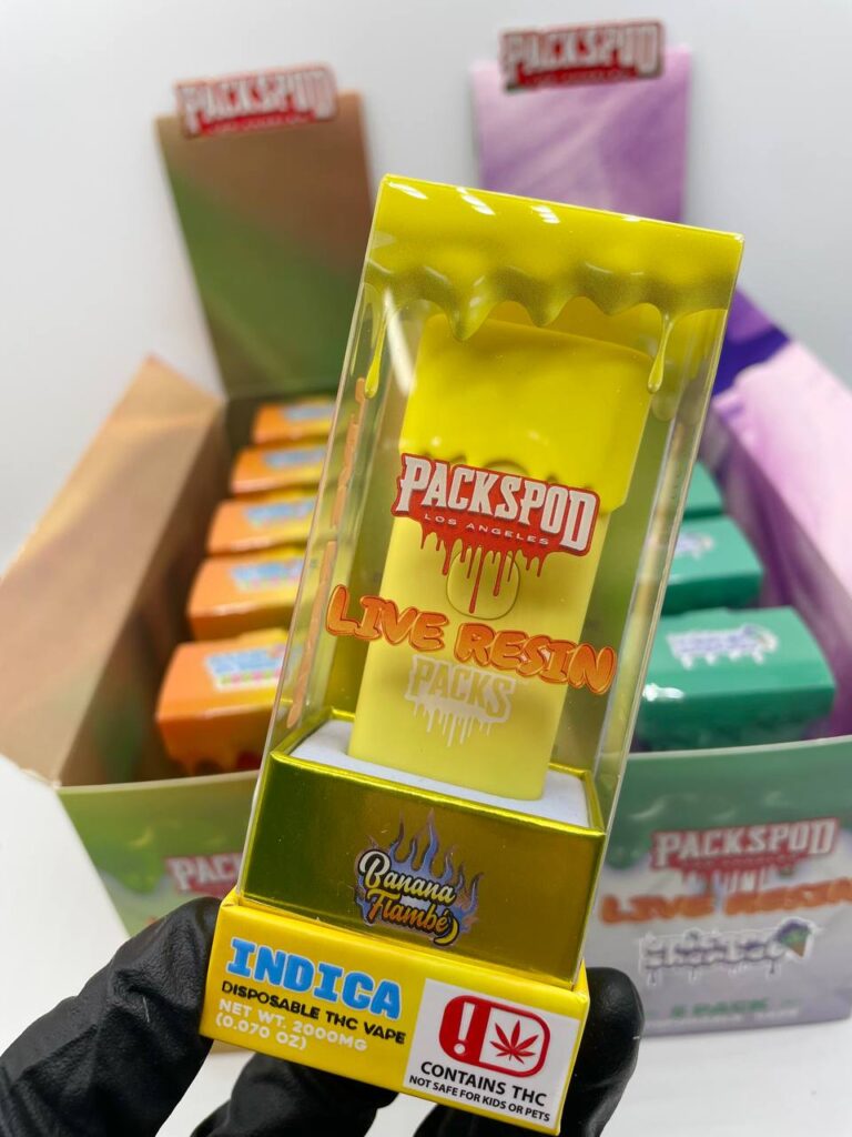 Packspod 2g Live Resin Disposable - Disposable Vape Store USA